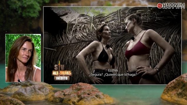Elena Rodríguez y Adara Molinero en Supervivientes All Stars. (Mediaset)
