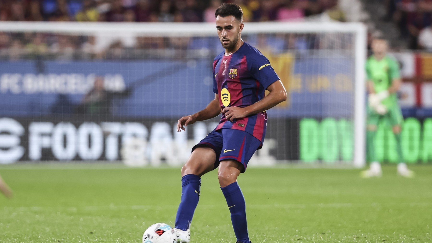 Eric García, en un partido con el FC Barcelona. (Europa Press)
