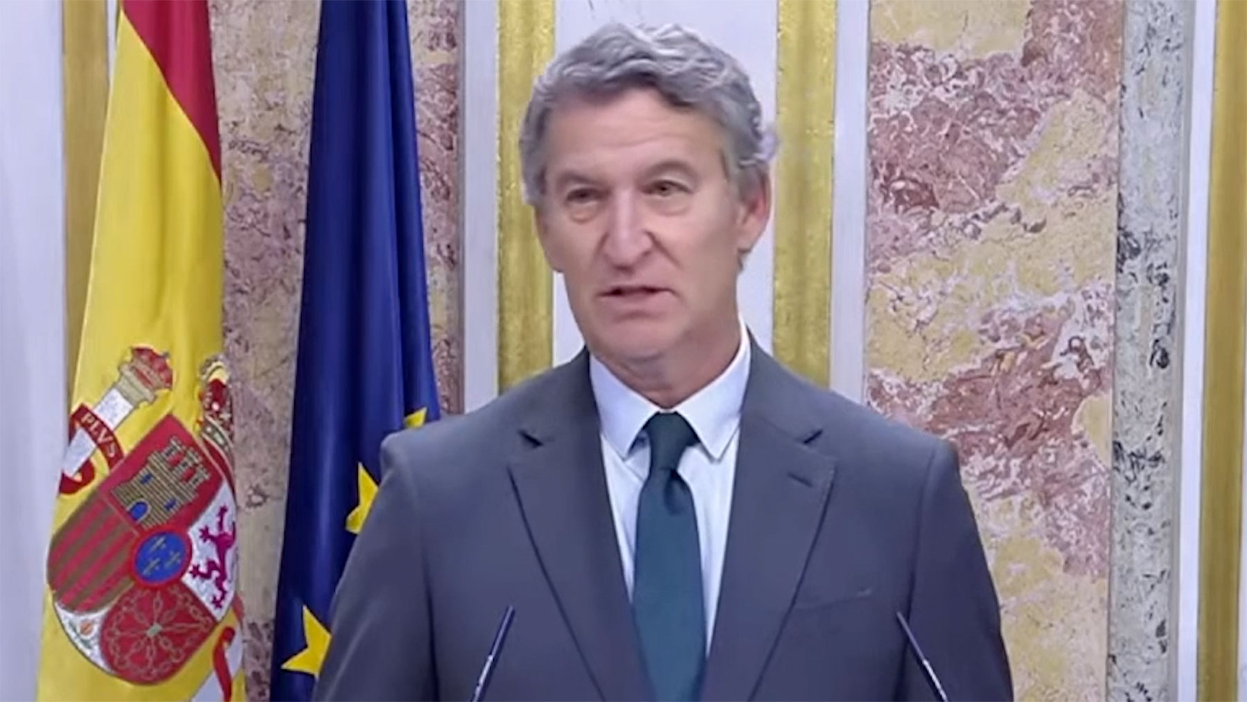 Feijóo tras el cerco judicial a Sánchez: «¿Nobel de la Paz? No merece un acta de diputado en el Congreso»