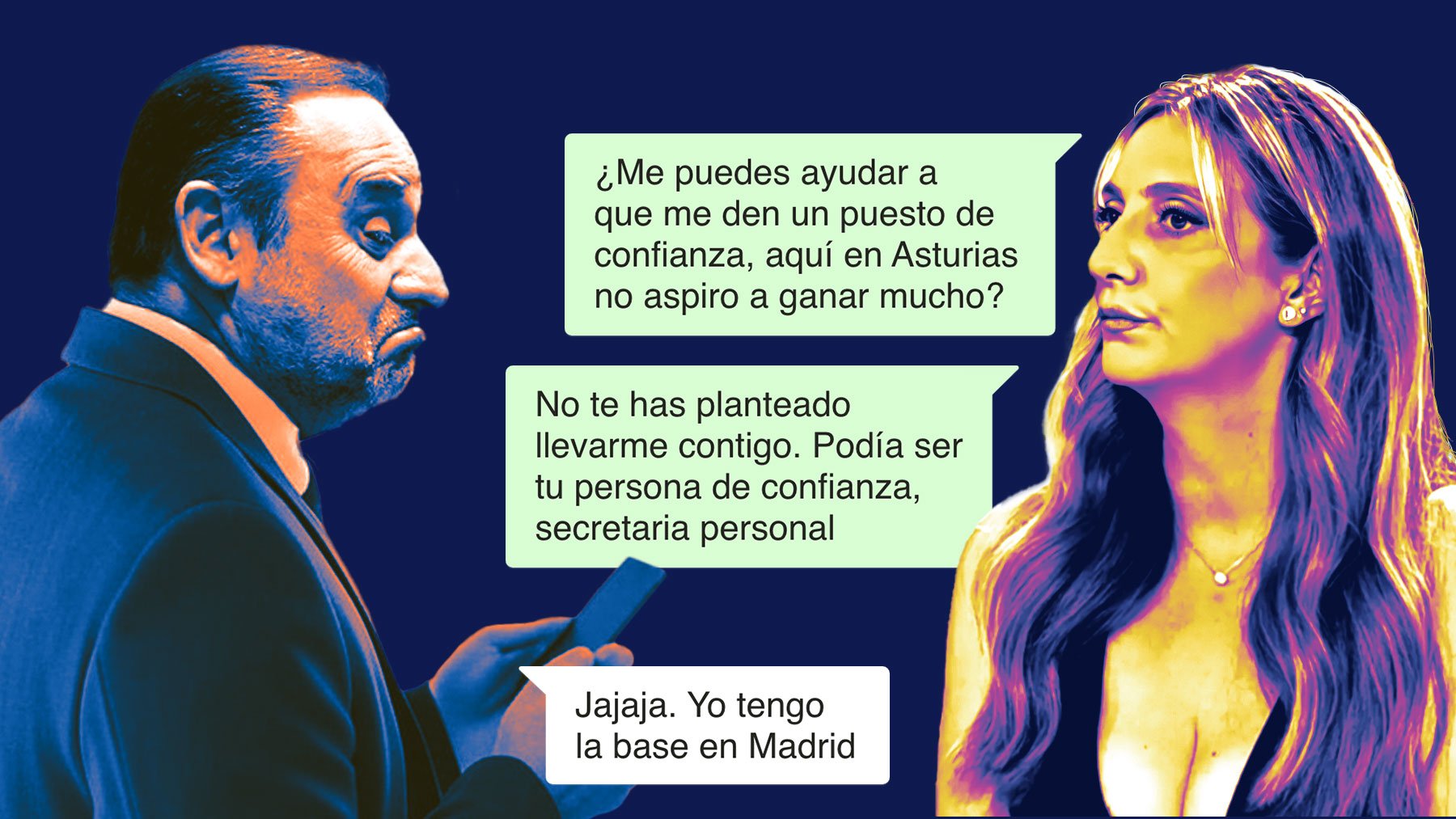 Los whatsapps de Miss Asturias a Ábalos: «¿Me puedes ayudar a que me den un puesto de confianza?»