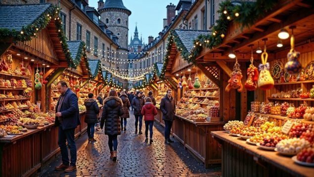 El mercadillo navideño