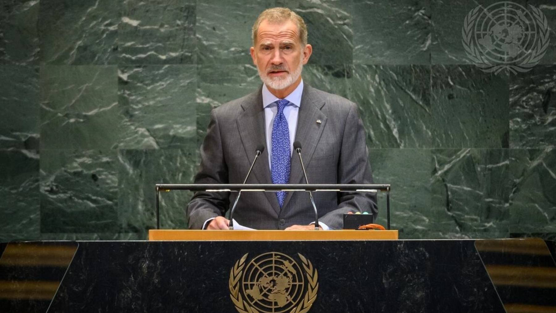 El Rey define como «masacre» la ofensiva de Israel en Gaza, igual que hizo Feijóo
