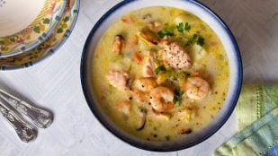 Sopa casera