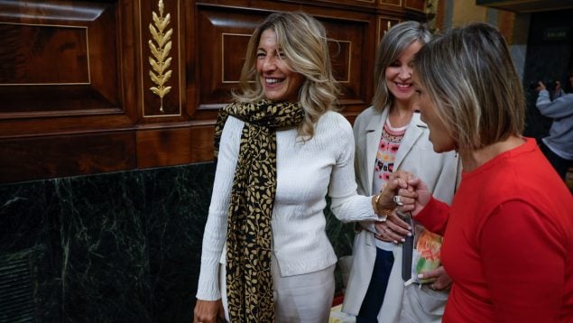 Yolanda Díaz, Begoña Gómez, Congreso de los Diputados