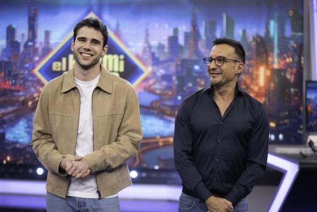 Alejandro Amenábar y Julio Peña en 'El Hormiguero' (Atresmedia).