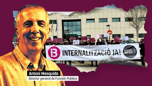 Dimite el alto cargo del Govern balear que pilotaba la polémica internalización de los trabajadores de IB3