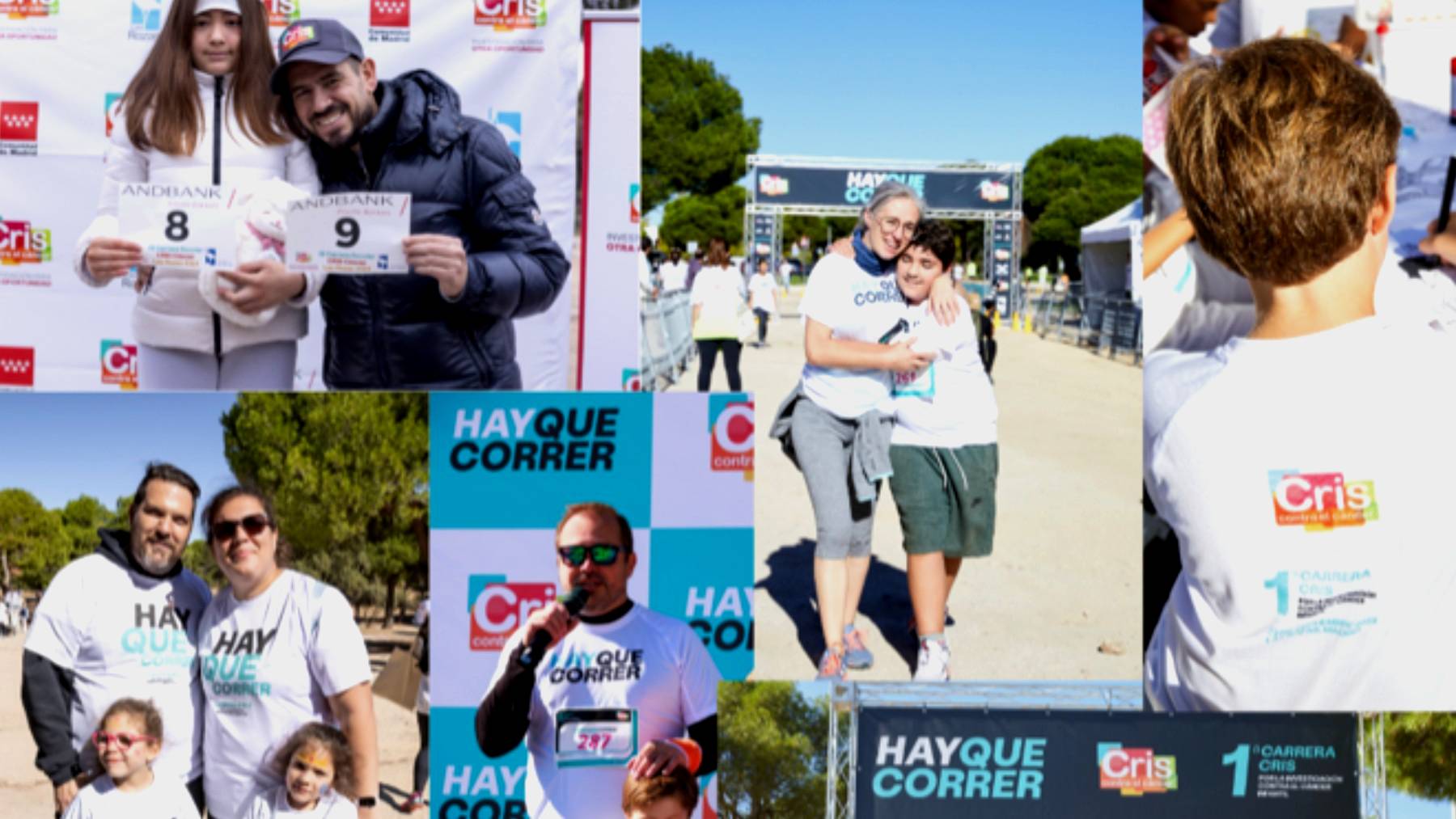 Familias, niños y niñas con cáncer hacen un llamamiento por la investigación en la III Carrera CRIS CÁNCER