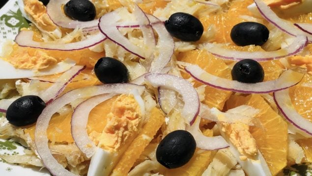 Remojón, ensalada, comida