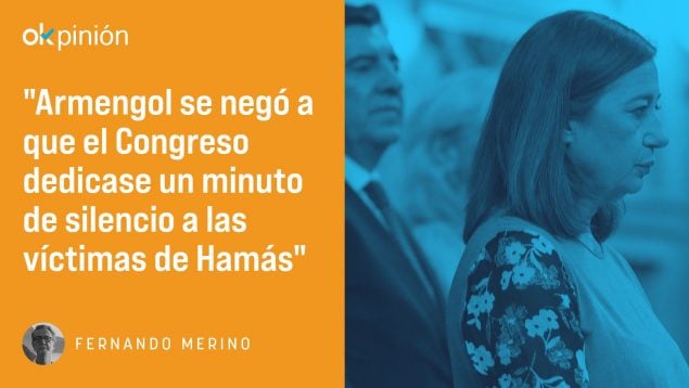 Armengol niega el minuto de silencio a las víctimas de Hamás