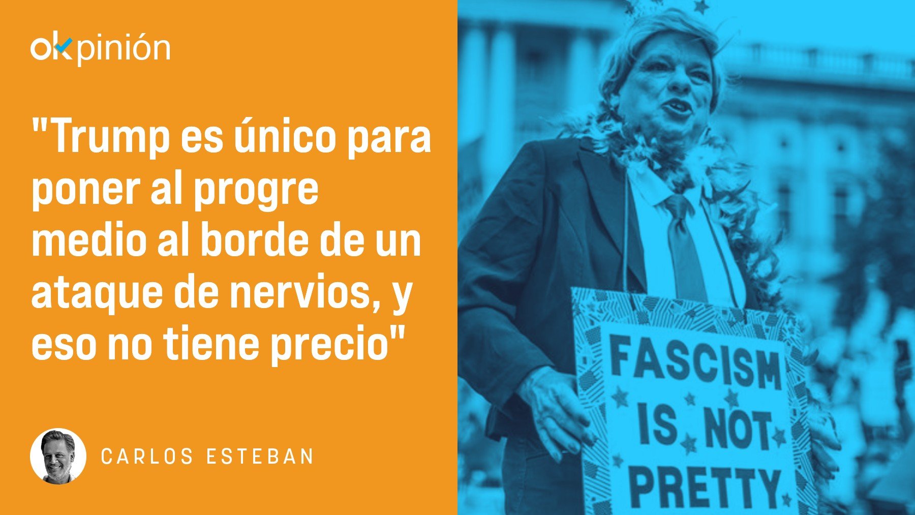 El síndrome de demencia antitrumpista no tiene cura