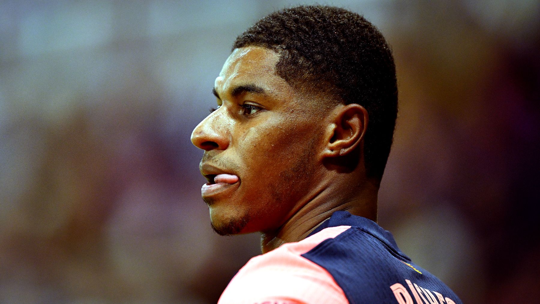 Rashford durante un entrenamiento con el Barcelona. (Getty)