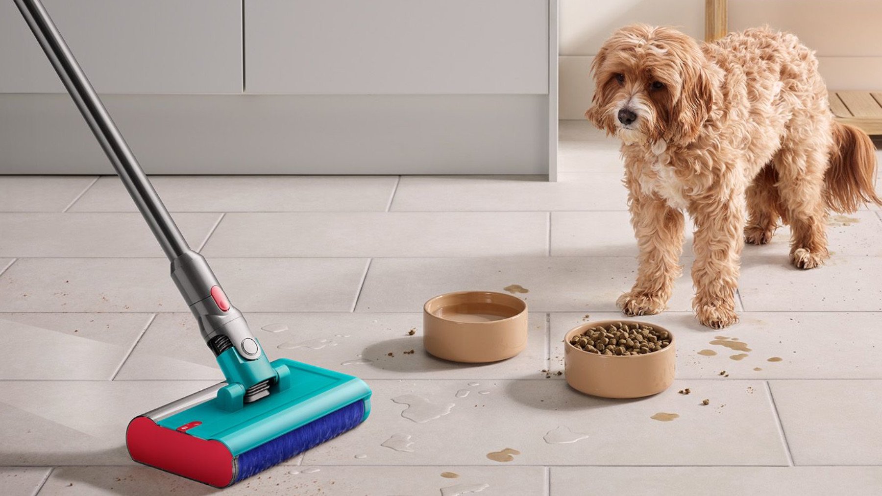 Olvídate de la limpieza, porque esta aspiradora fregona de Dyson lo hace todo y cuesta 250 € menos