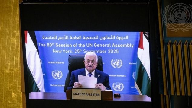 Abbas ONU Gaza, Hamás, Israel, Cisjordania