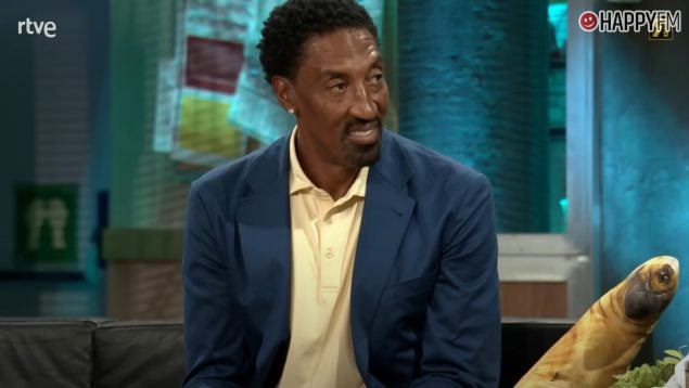 Scottie Pippen en La Revuelta. (RTVE)