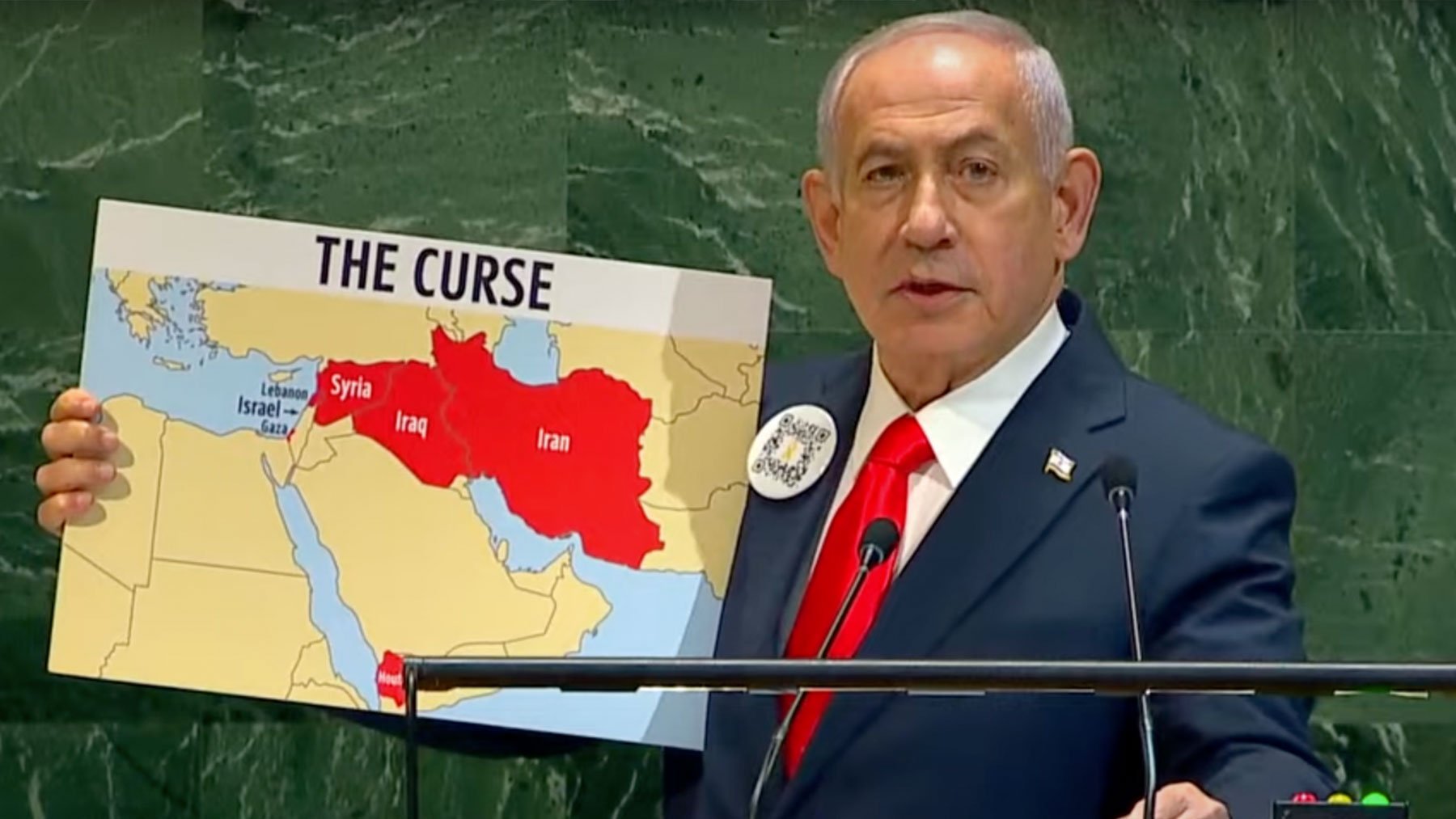 El mensaje de Netanyahu a Hamás en la ONU: «Si liberan a los rehenes, vivirán, y si no, los perseguiremos»