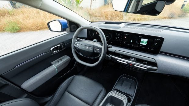 Interior del Kia EV4