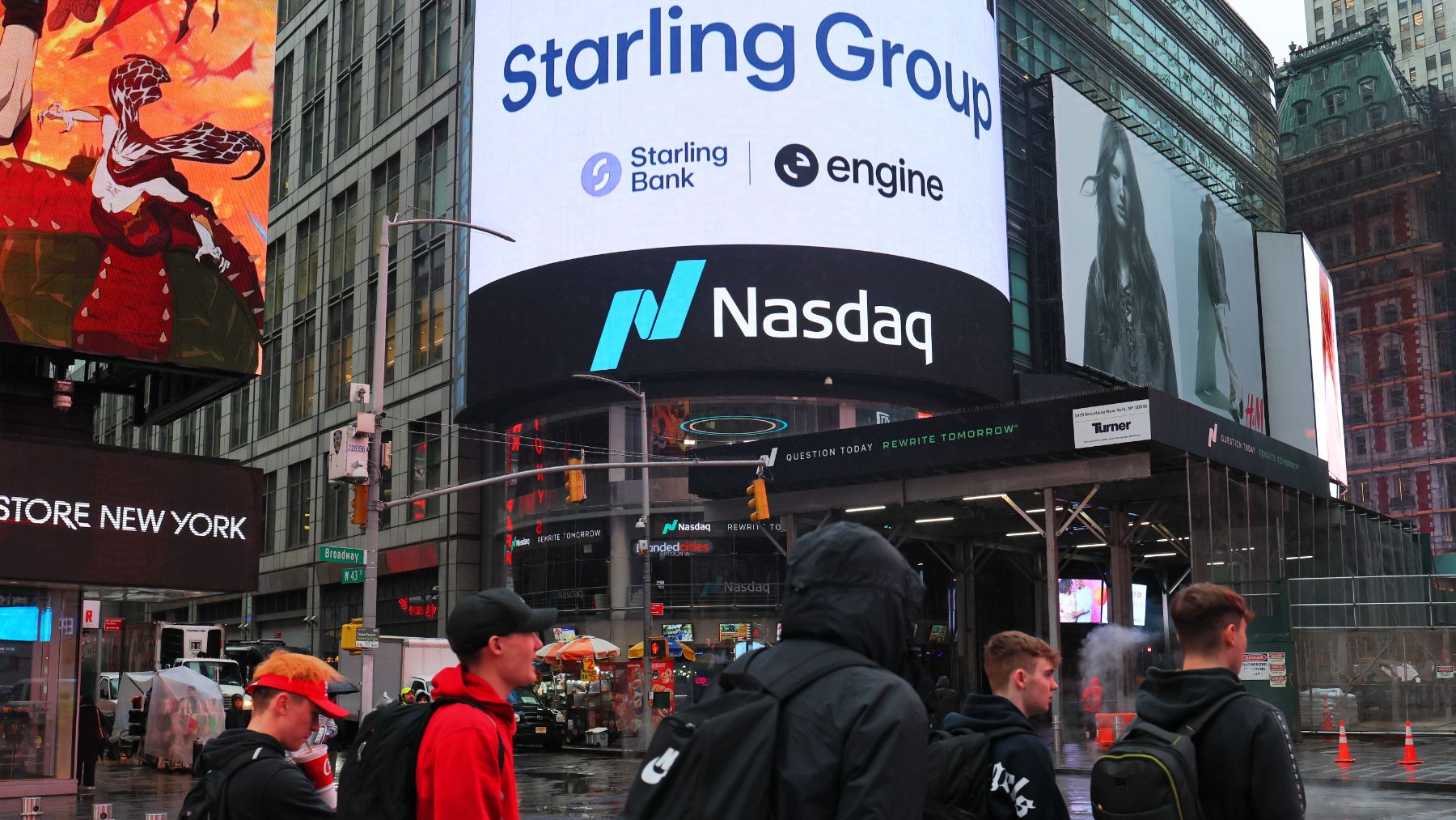 El tecnológico Nasdaq. (Getty Images)