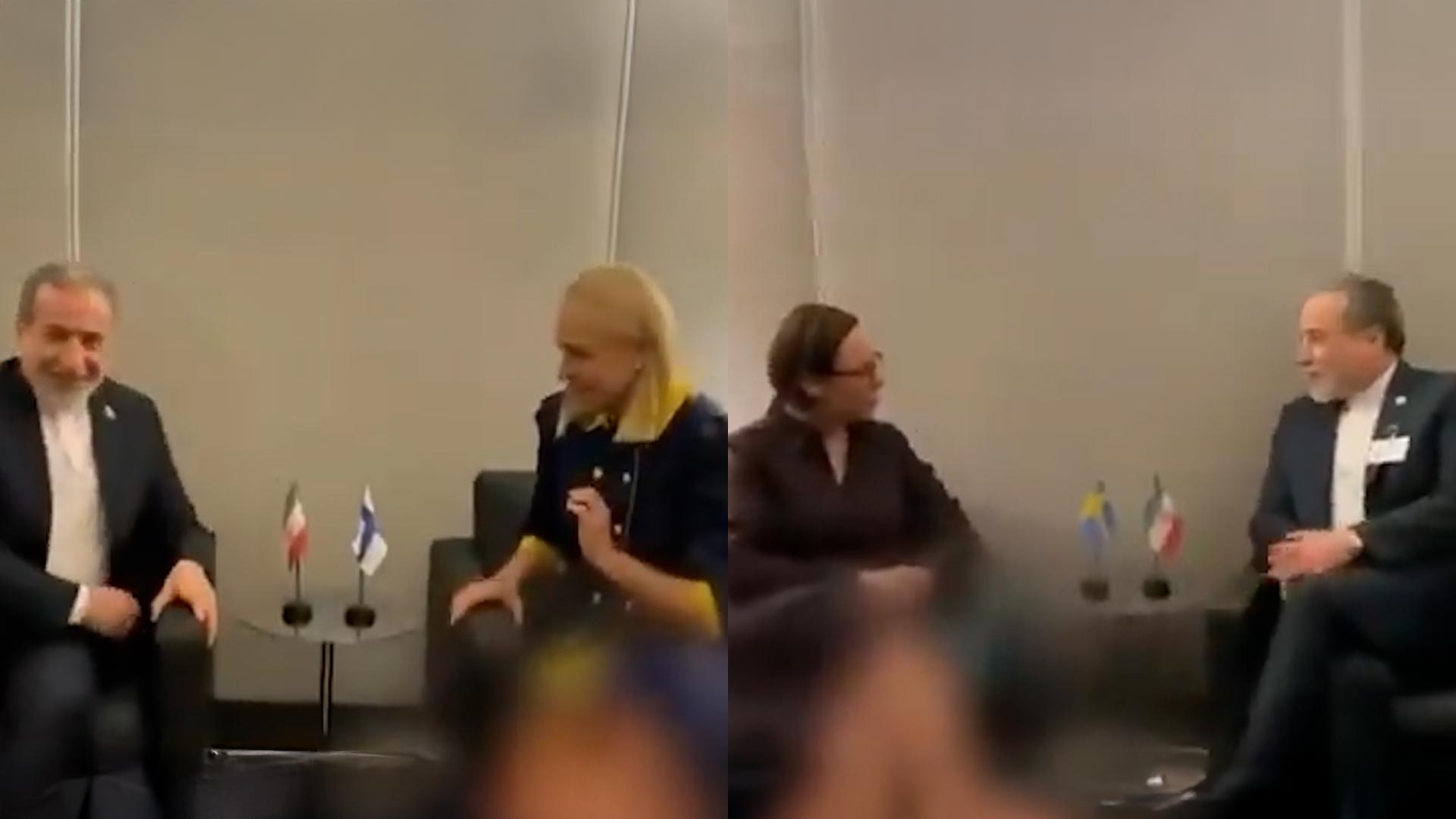 Irán censura las piernas de las ministras de Finlandia y Suecia en su TV para «no provocar tentaciones»