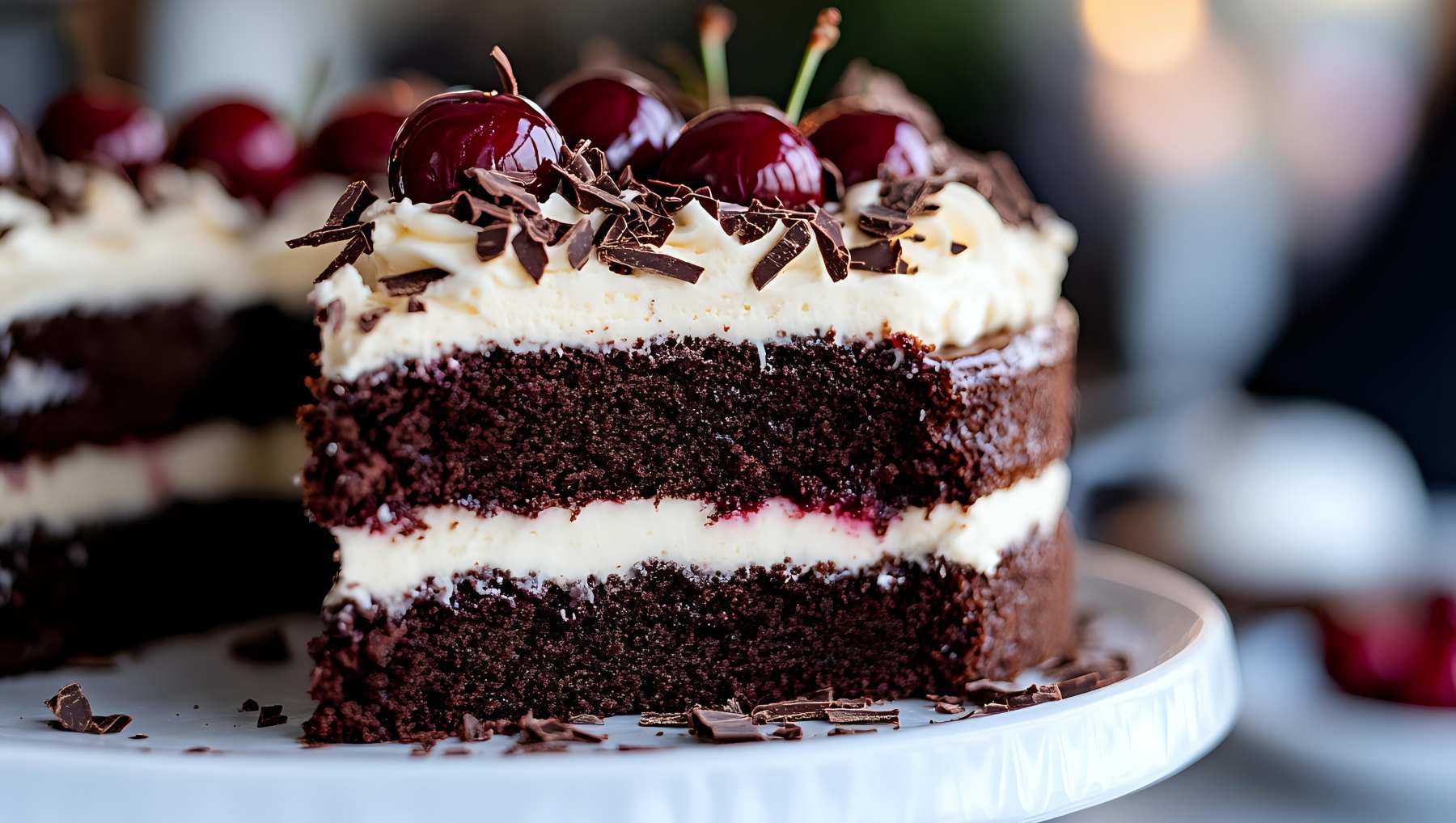 Tarta Selva Negra al estilo Eva Arguiñano, deliciosa y esponjosa