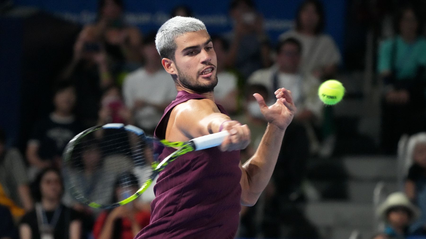 Cuándo es el Carlos Alcaraz – Nakashima en el ATP 500 de Tokio: a qué hora y dónde ver por TV gratis en directo y en vivo online el partido de cuartos