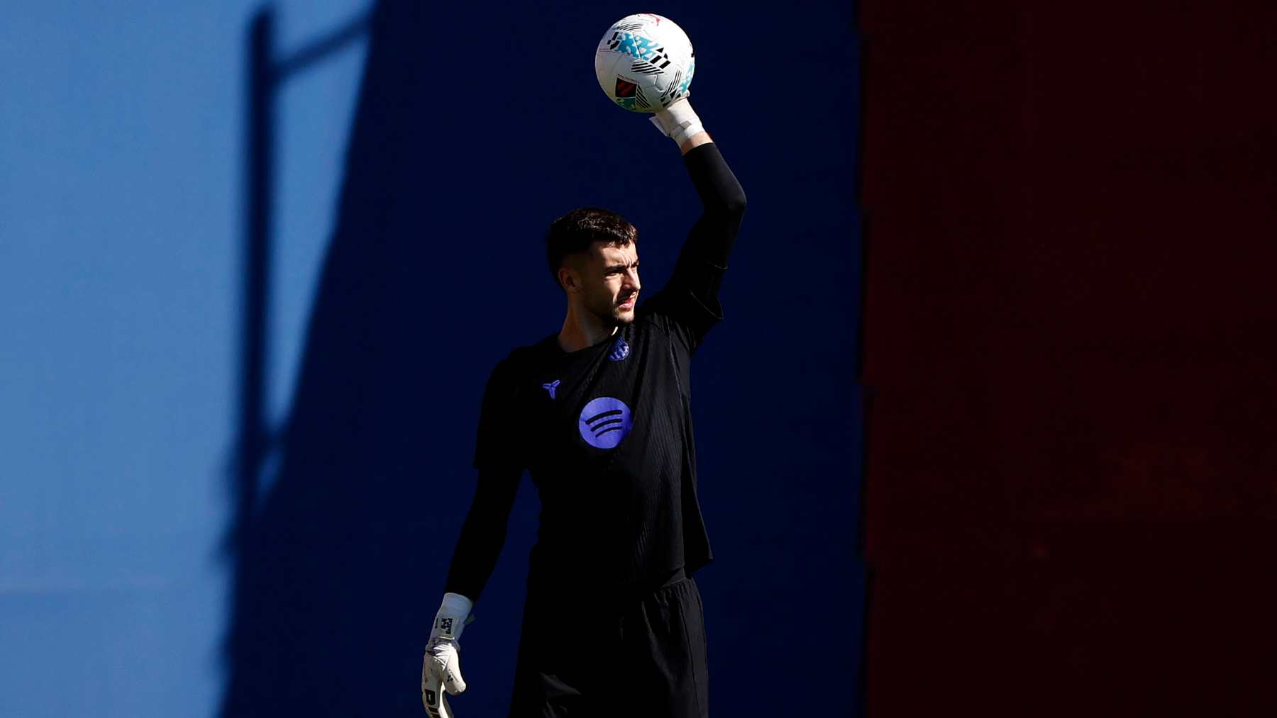 Joan García, en un entrenamiento. (EFE)