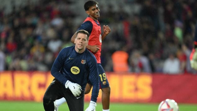 Lamine Yamal, Szczesny, alineación, Barcelona, Real Sociedad