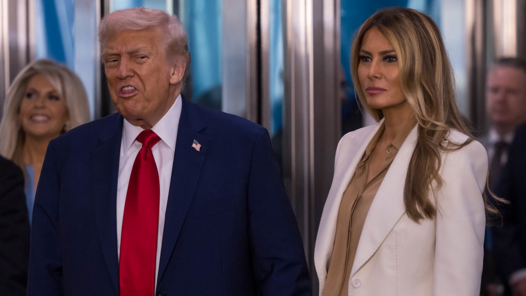 Donald y Melania Trump en una de sus últimas apariciones. (Foto: Gtres)