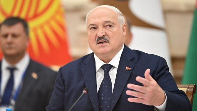 El presidente de Bielorrusia, Alexander Lukashenko