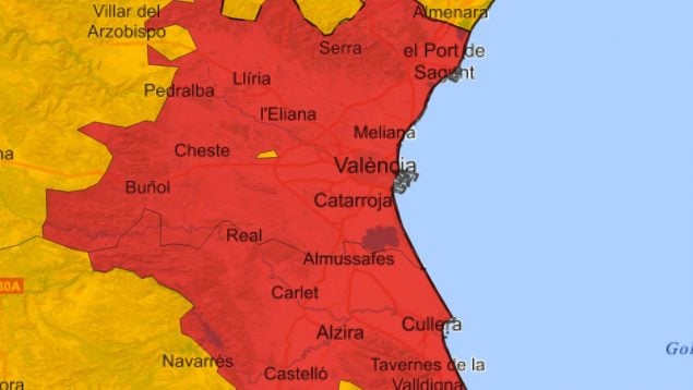 Valencia lluvias