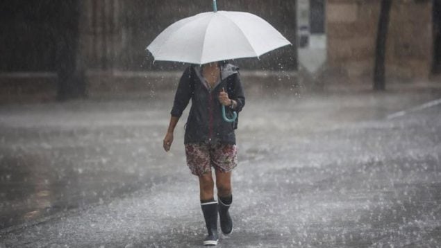 Baleares Mallorca tiempo lunes lluvias tormentas