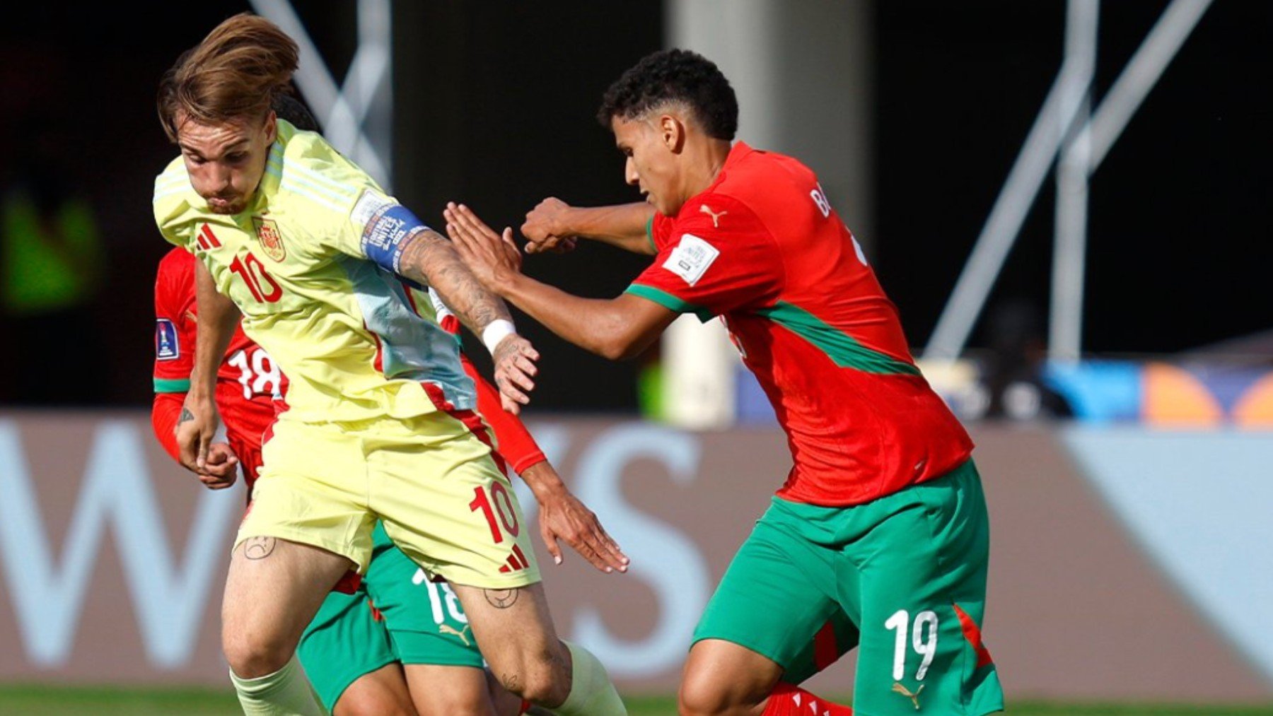 España cae ante Marruecos y se queda sin red en el Mundial Sub-20