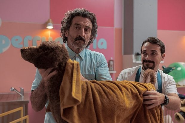 Luis Zahera en una de las escenas de 'Animal' (Netflix).