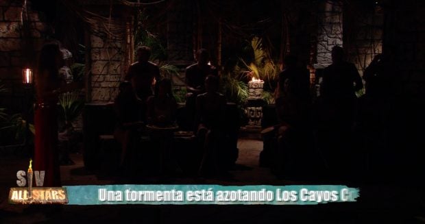 Apagón en la Palapa. (Mediaset)