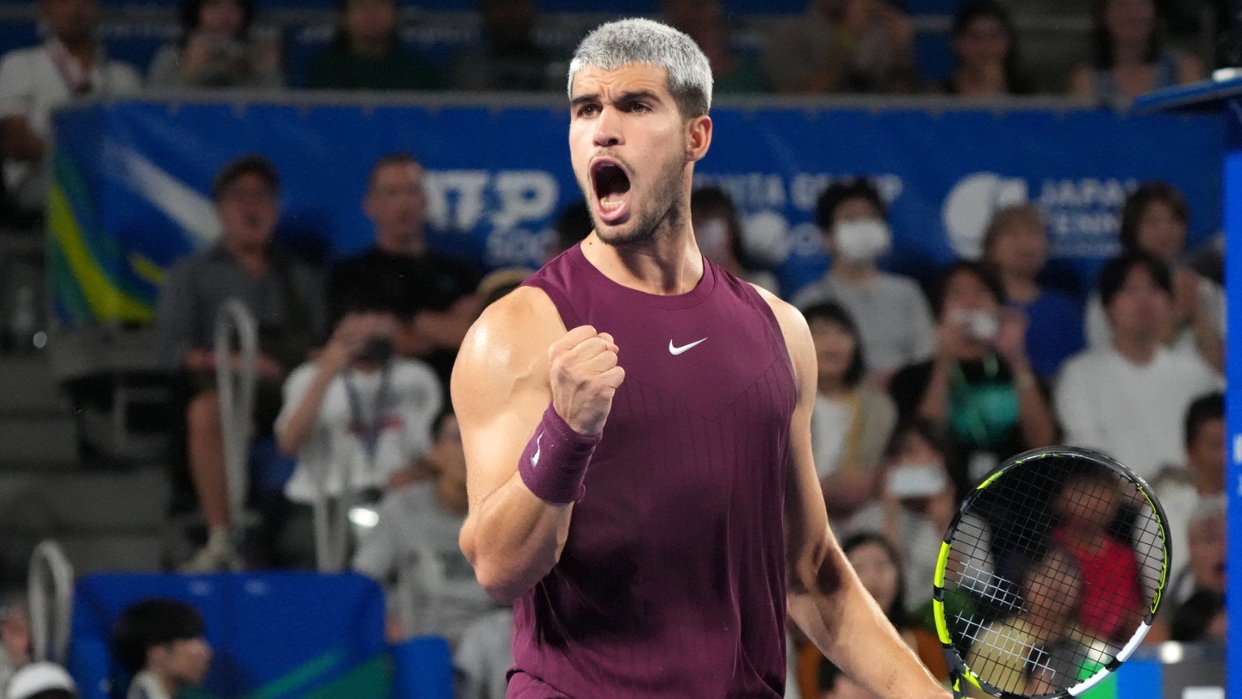 Alcaraz activa el modo samurái: remonta a Ruud y alcanza la final en Tokio