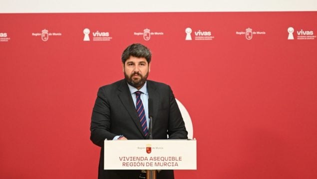Fernando López Miras, Región de Murcia