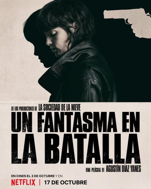 Imagen promocional de 'Un fantasma en la batalla' (Netflix).