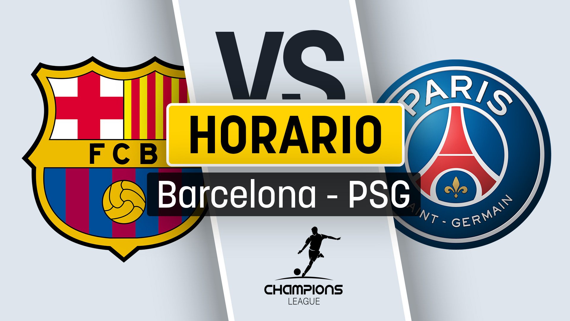 Cuándo se juega el FC Barcelona – PSG: horario y dónde ver gratis en directo por TV el partido de la Champions League en vivo