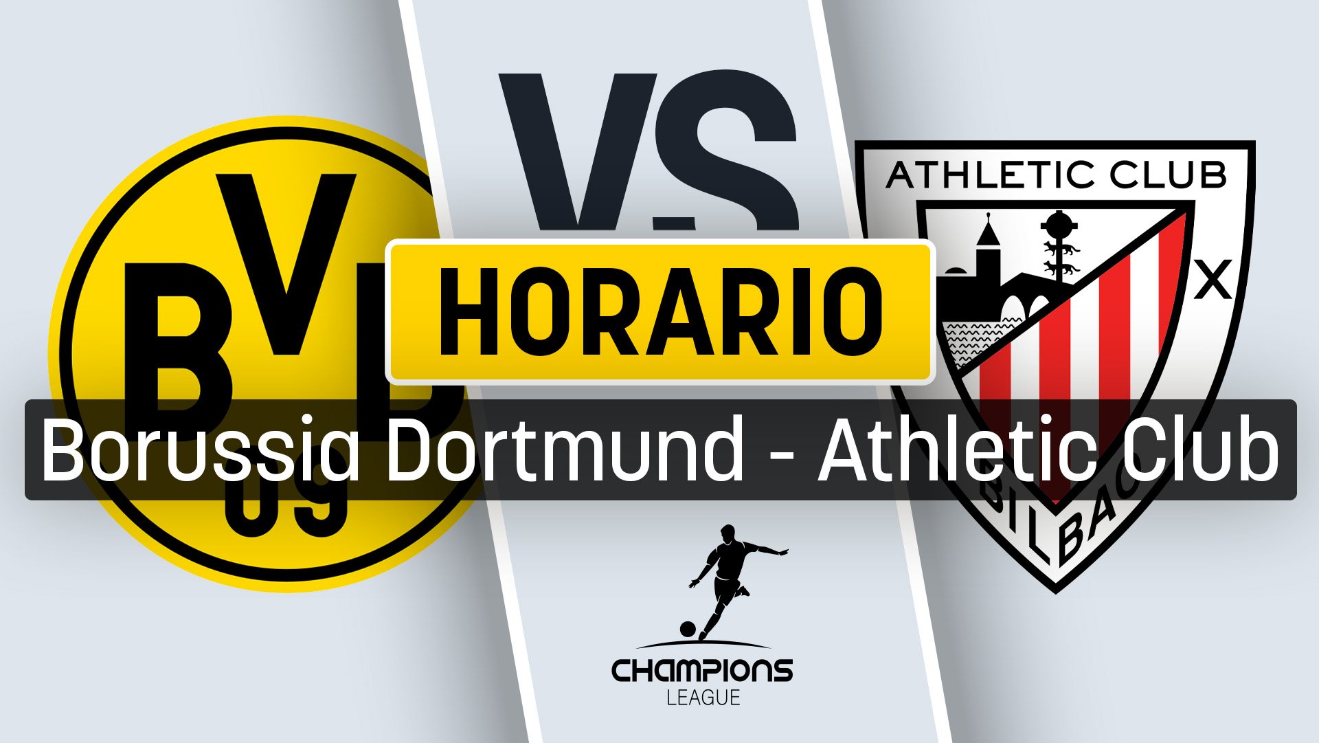 Borussia Dortmund – Athletic: horario y dónde ver el partido de Champions League en directo gratis por televisión.