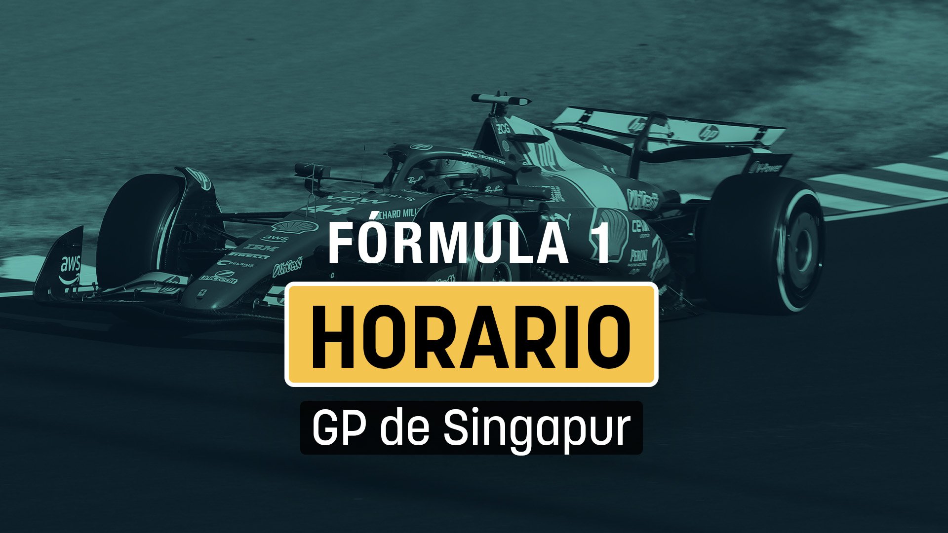 A qué hora es el GP de Singapur y dónde ver por TV en directo la carrera de F1 en Marina Bay.