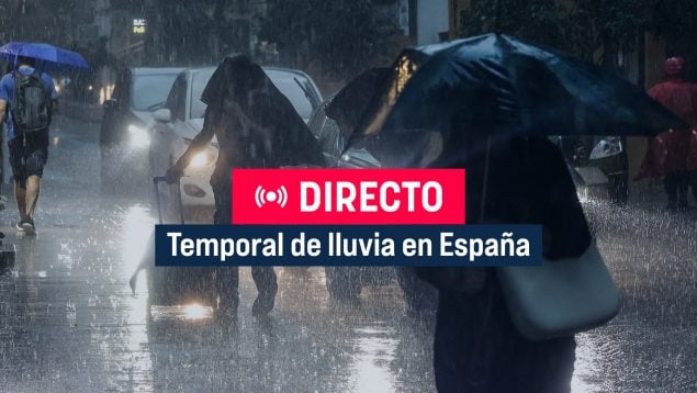 Temporal lluvia España