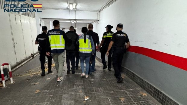 Detenidos turistas agresión palma