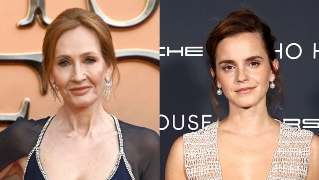 J.K. Rowling y Emma Wa