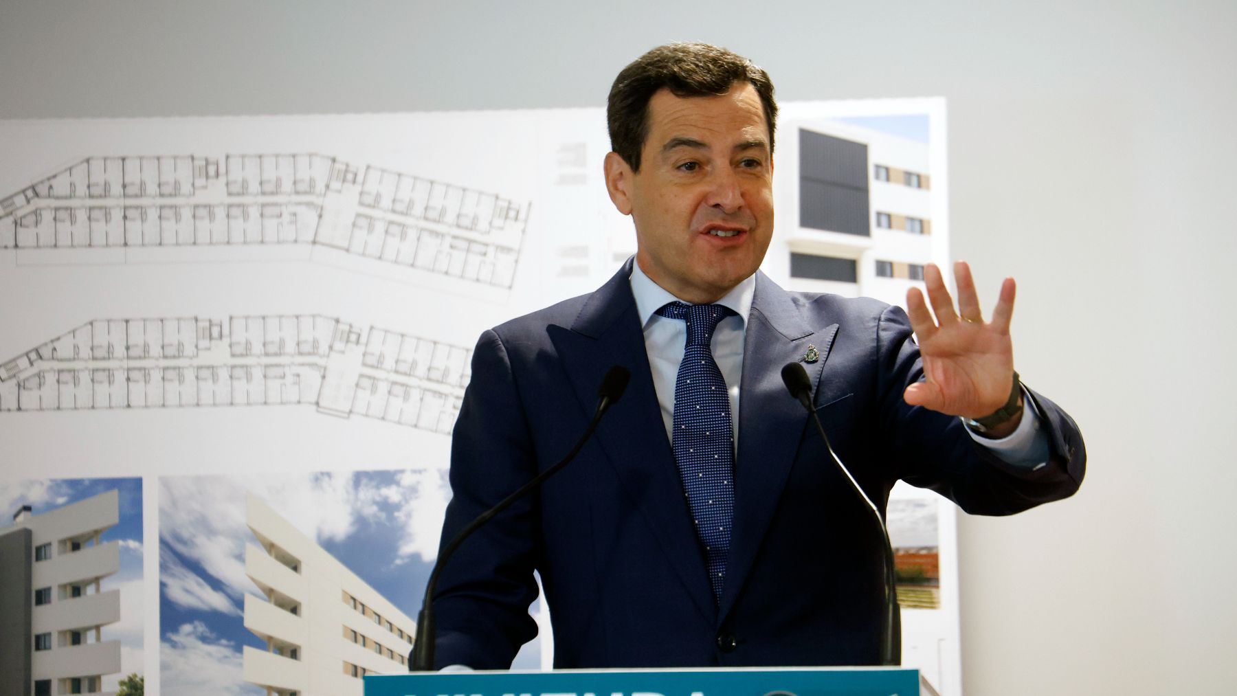 Juanma Moreno, presidente de Andalucía. (Efe)