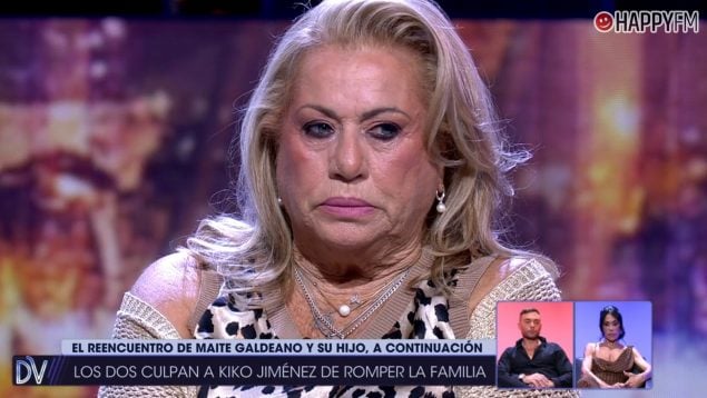 Mayte Zaldívar en De Viernes. (Mediaset)
