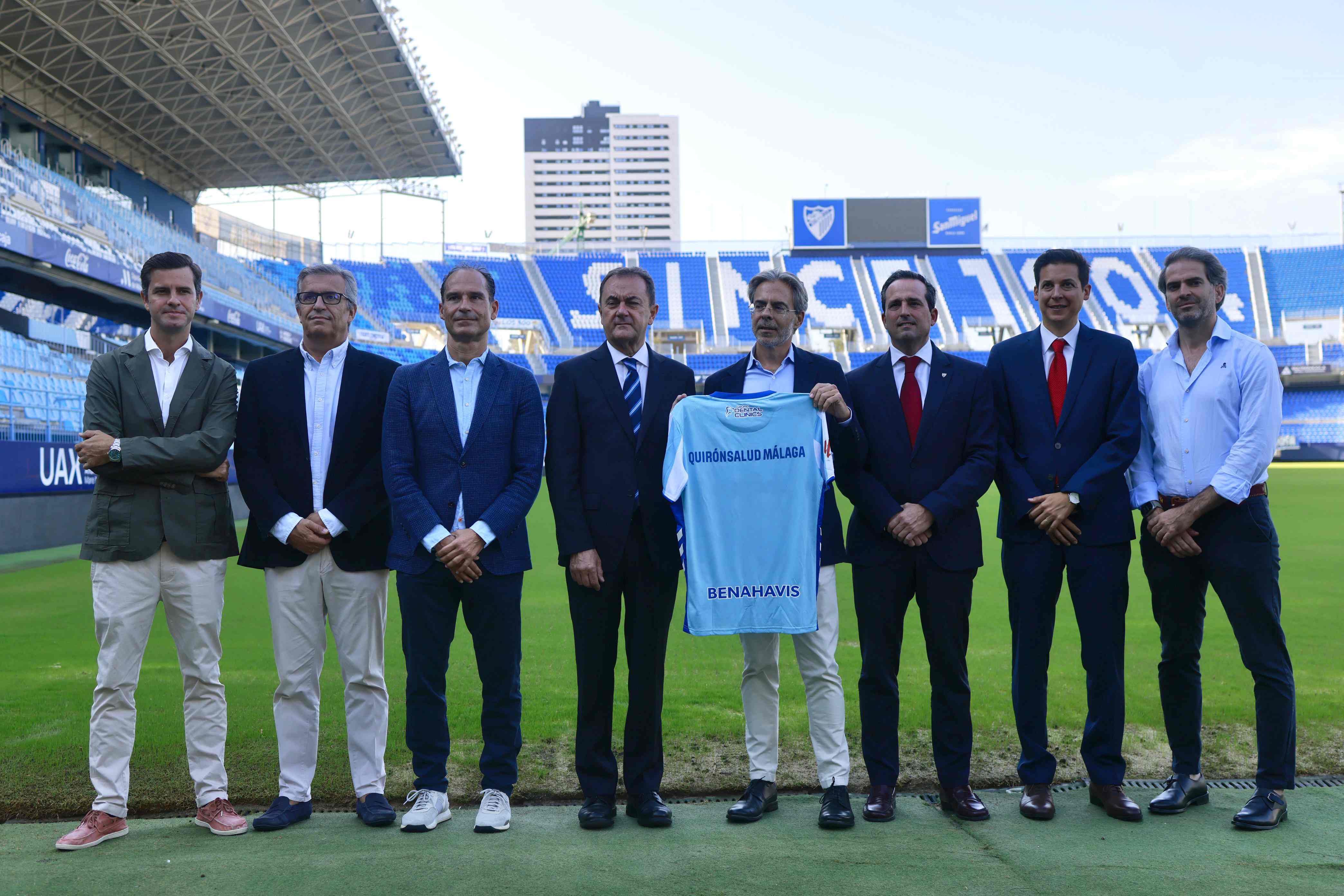 El Hospital Quirónsalud Málaga, proveedor médico oficial del Málaga Club de Fútbol