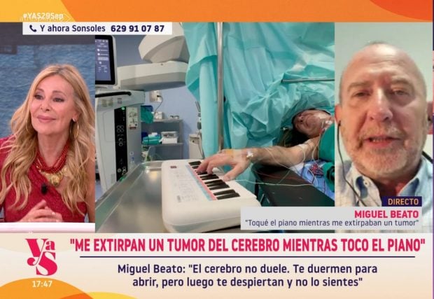 Ana Obregón en el plató de Y ahora Sonsoles (Atresmedia).