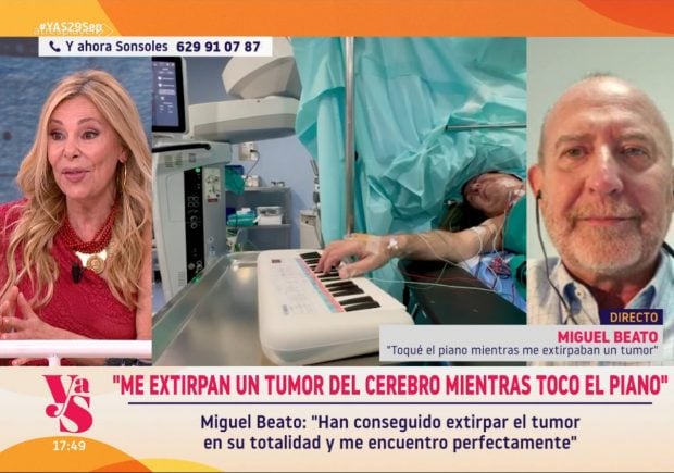 Ana Obregón en el plató de 'Y ahora Sonsoles' (Atresmedia).