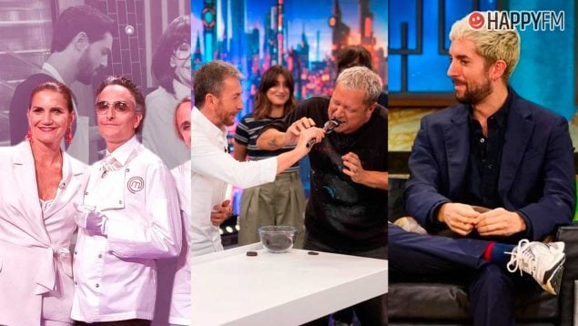 MasterChef Celebrity, El Hormiguero y La Revuelta (RTVE y Atresmedia).