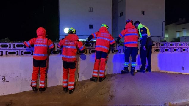 temporal Valencia desalojo