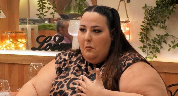 Noayla, participante de 'First Dates'. (Mediaset)